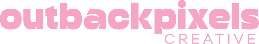 Outback Pixels Creative Logo Main Pink